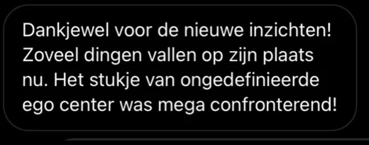 Klantbericht 022, reacties op lessen en trainingen