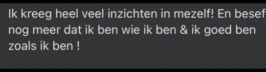 Klantbericht 023, reacties op lessen en trainingen