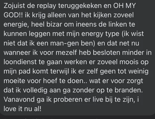 Klantbericht 060, reacties op lessen en trainingen