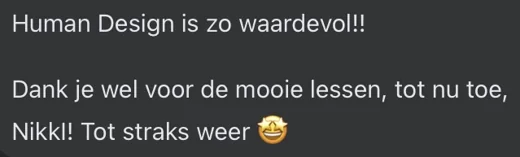 Klantbericht 075, reacties op lessen en trainingen