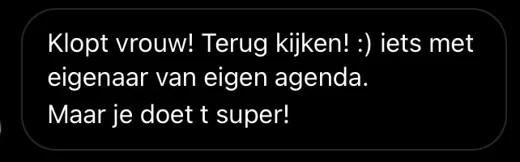 Klantbericht 094, vooraf en tussendoor