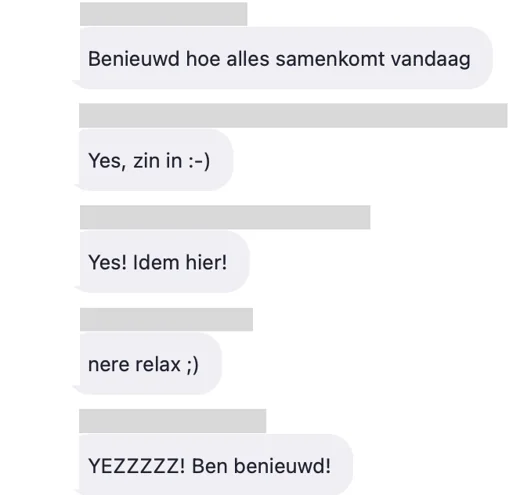 Klantbericht 118, vooraf en tussendoor