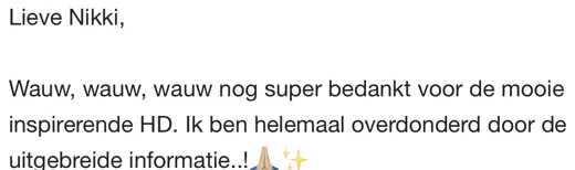 Klantbericht 154, over de persoonlijke handleiding