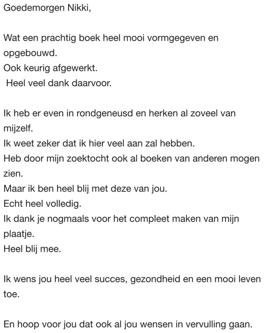 Klantbericht 159, over de persoonlijke handleiding
