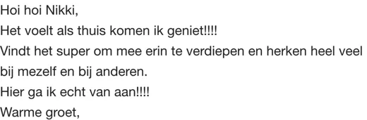 Klantbericht 160, over de persoonlijke handleiding
